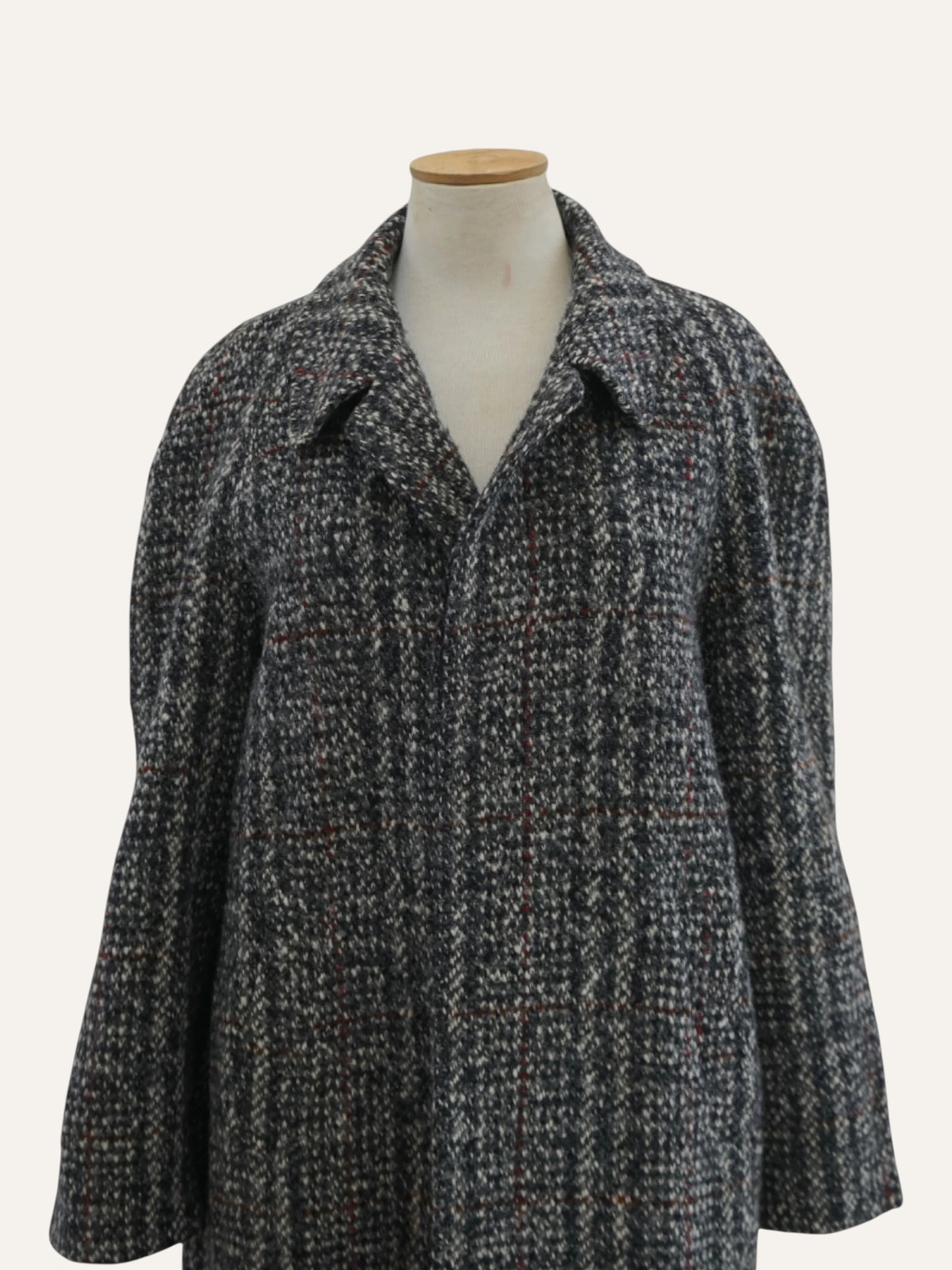 Daniel Dodd Wool Herringbone Coat
