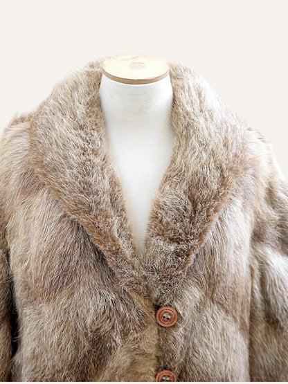 Natural Fur Pelz Jacket