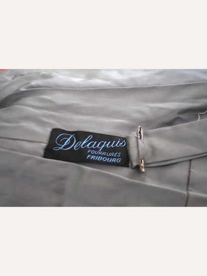 Delaquis Persian Lamb Fur Coat
