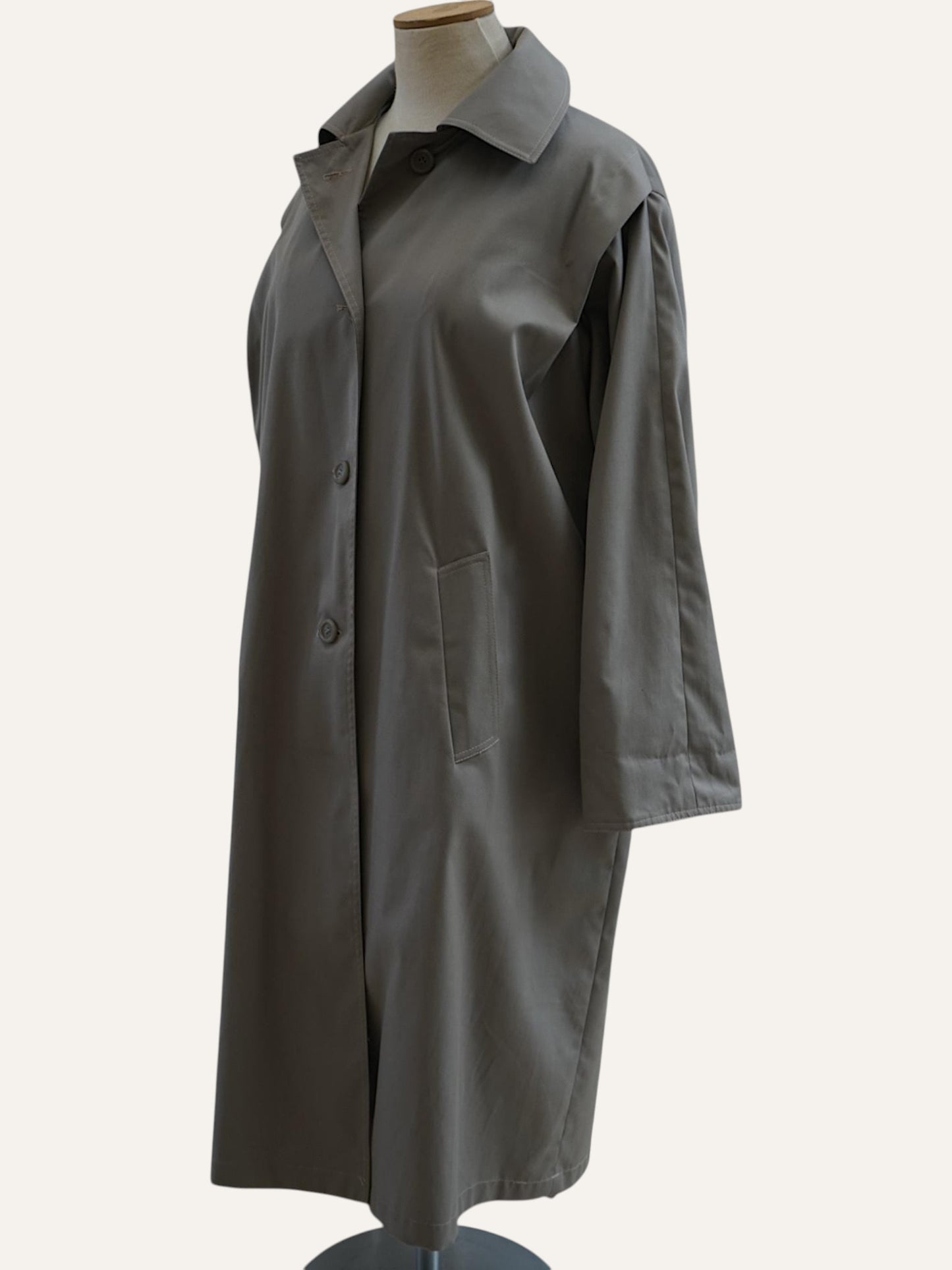 Y2K Half-Belt Trench Coat