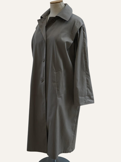 Y2K Half-Belt Trench Coat