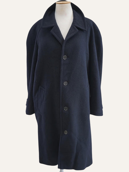 Italian Cashmere & Wool Raglan Coat