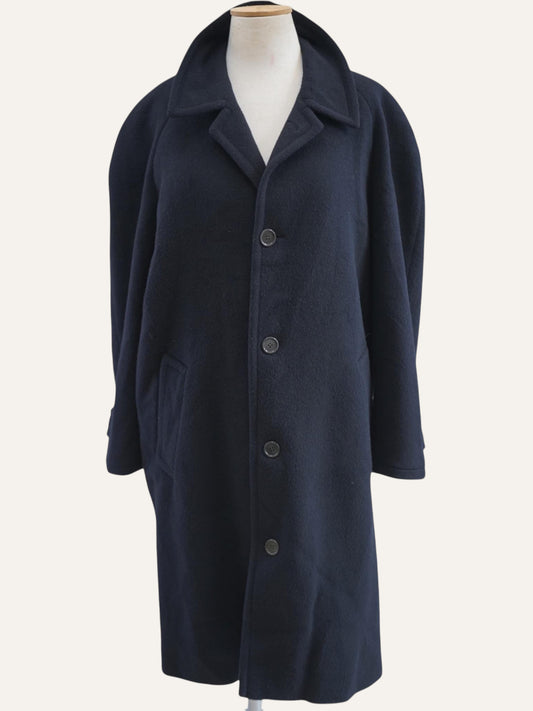 Italian Cashmere & Wool Raglan Coat