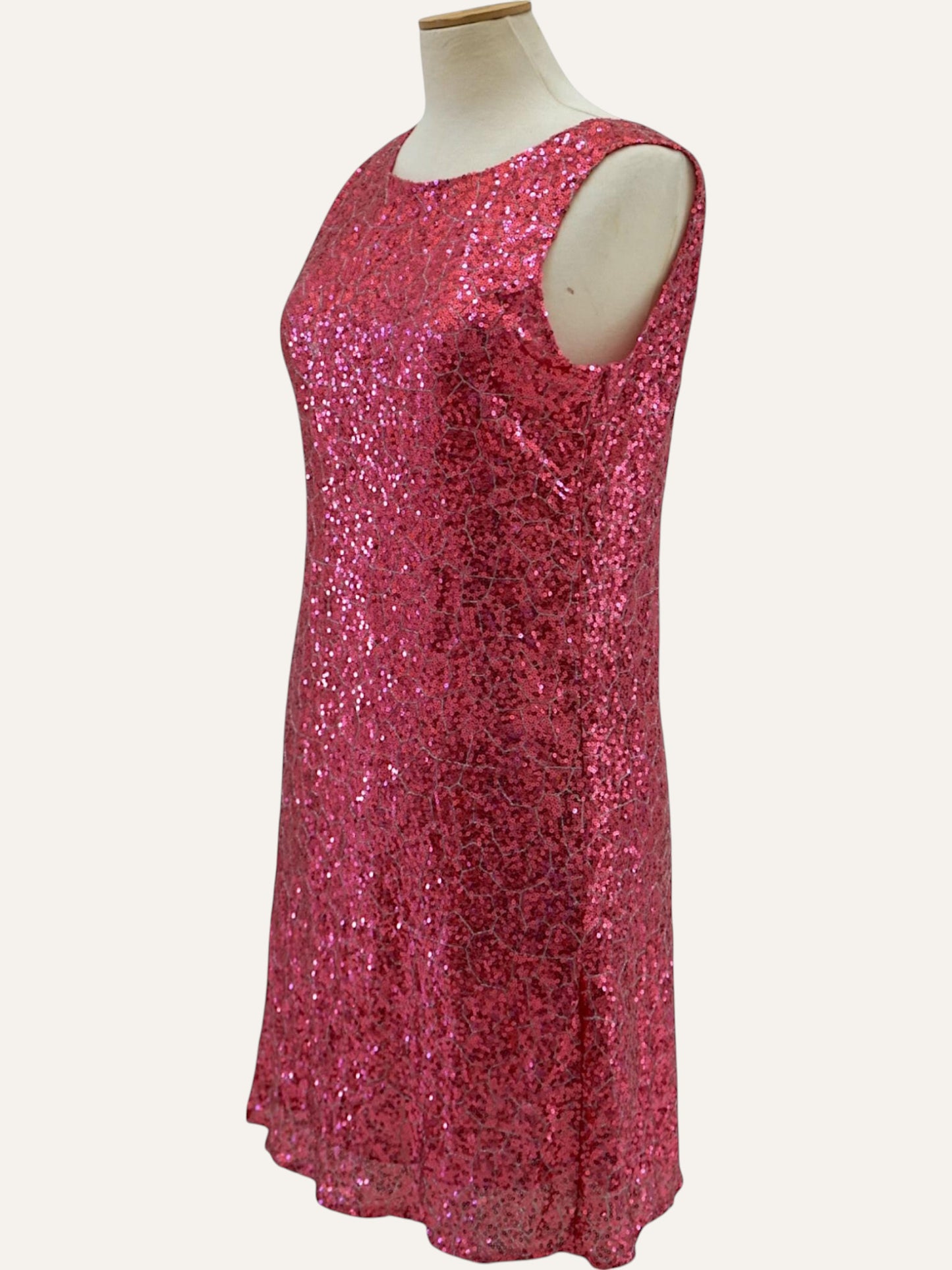 Estel Collection Full Sequin A-Line Mini Dress