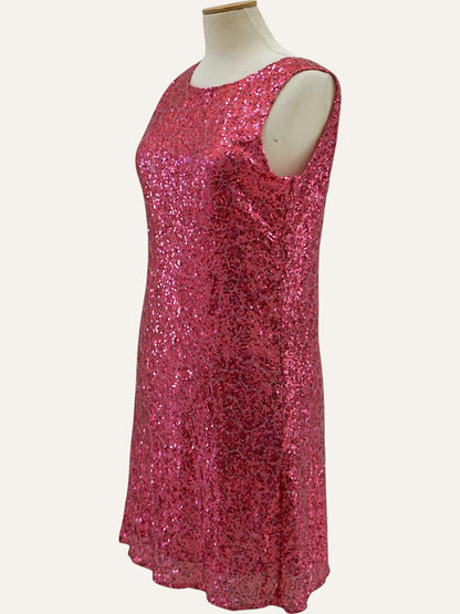 Estel Collection Full Sequin A-Line Mini Dress