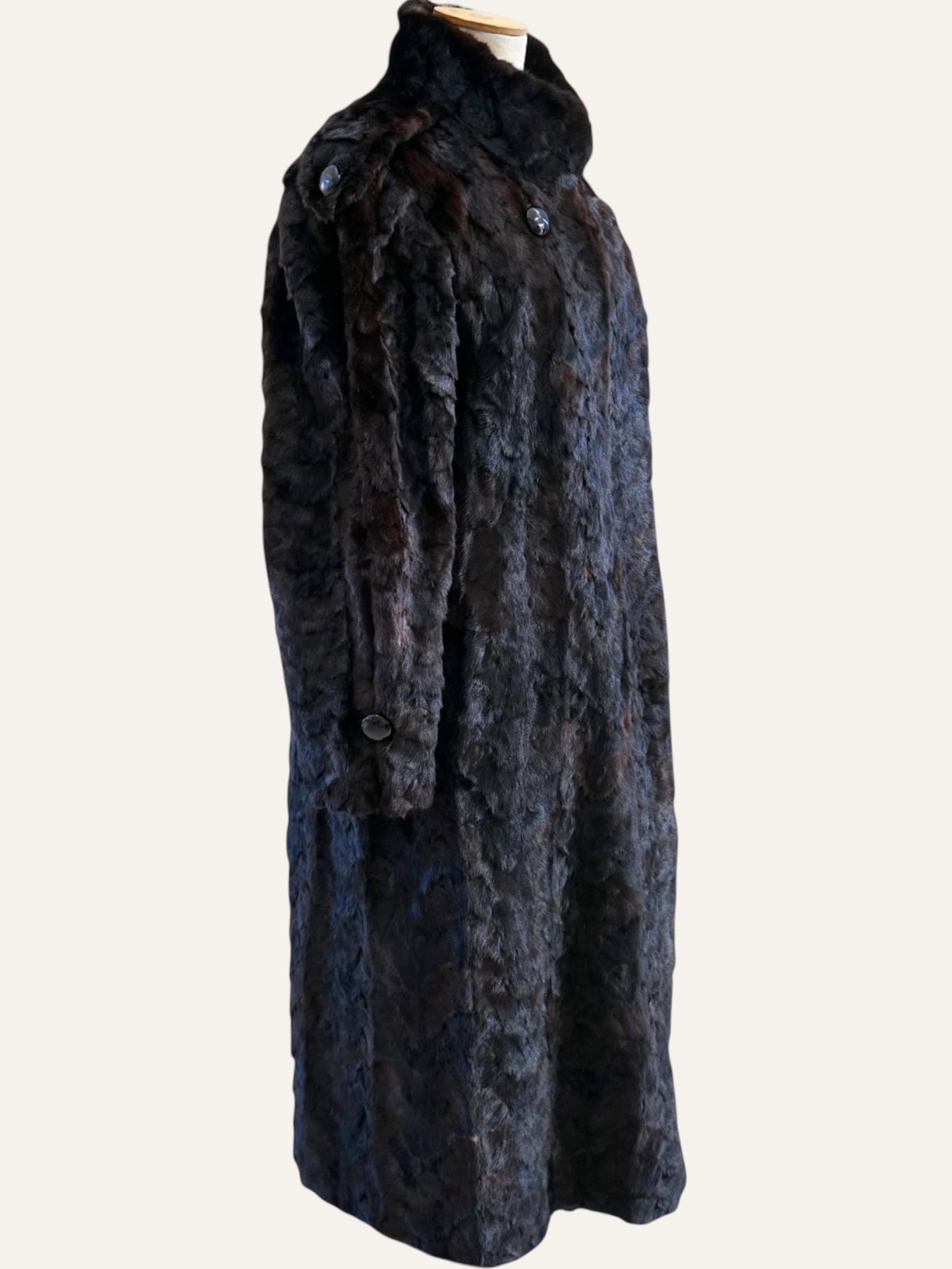 Atelier Sculpted Fur Statement Coat