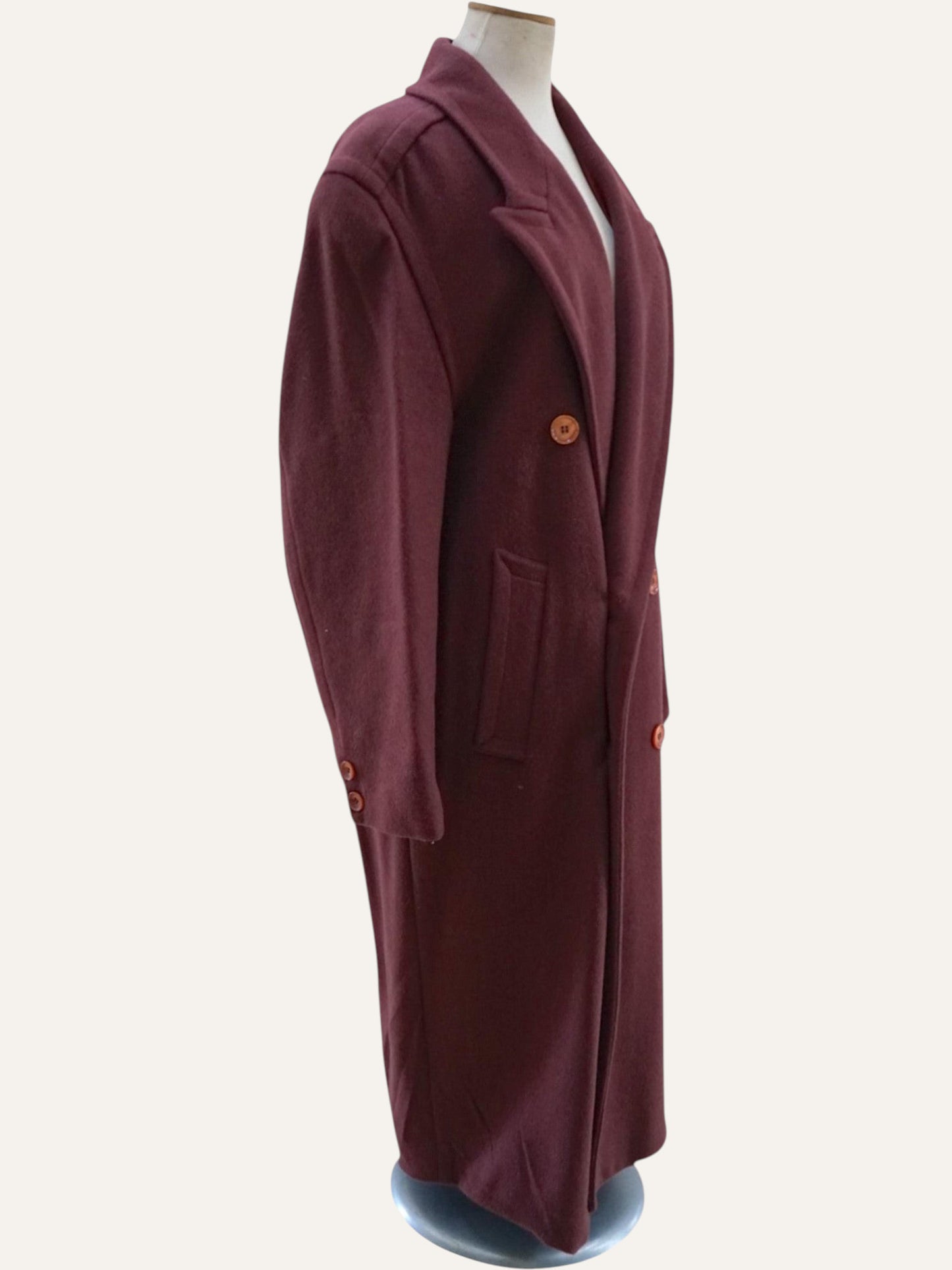 Nico Verhey Amsterdam Pure Wool Maxi Coat