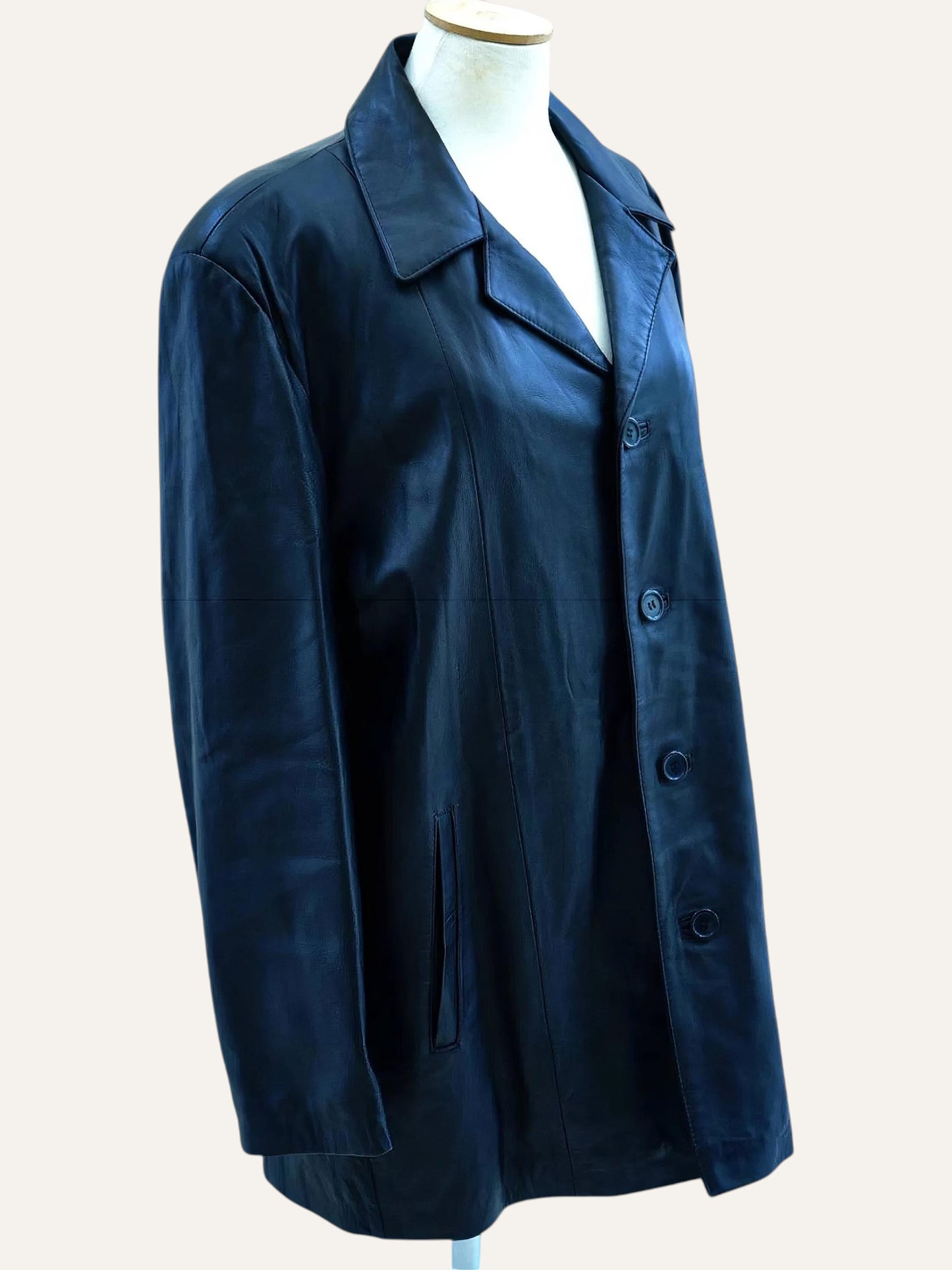 Mitici Anni 60 Florence Leather Coat
