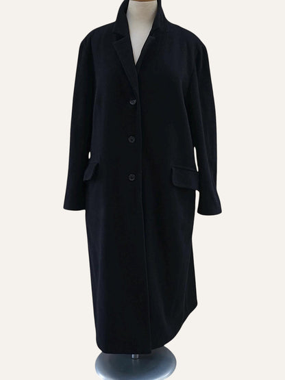 Y2k Cashmere & Wool Full Length Coat
