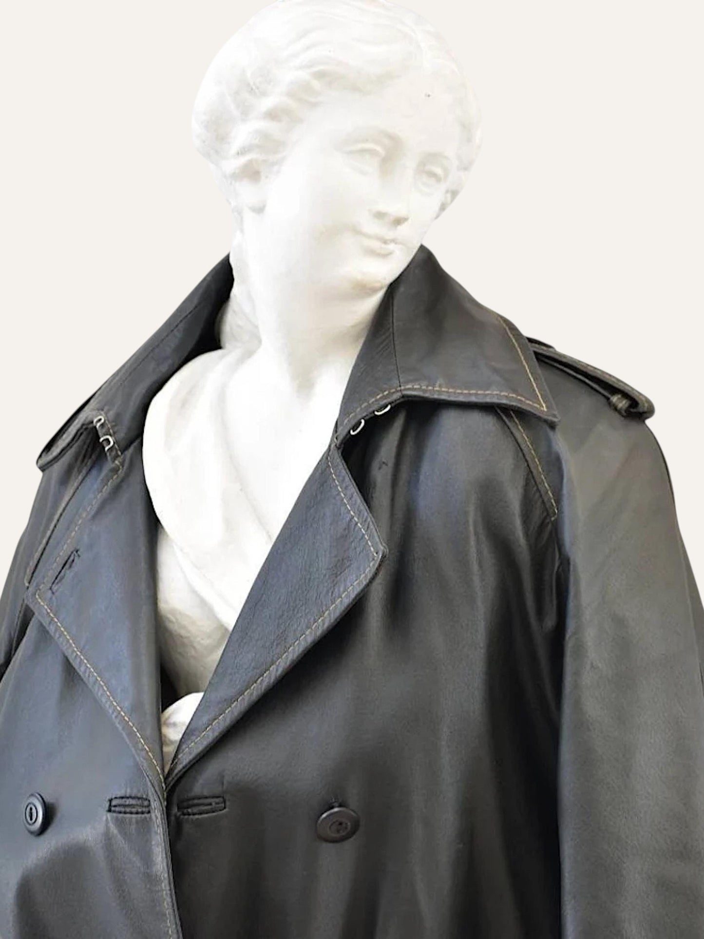 Freeheron Real Leather Coat