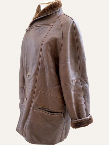 A&B Original Shearling Lambskin Coat