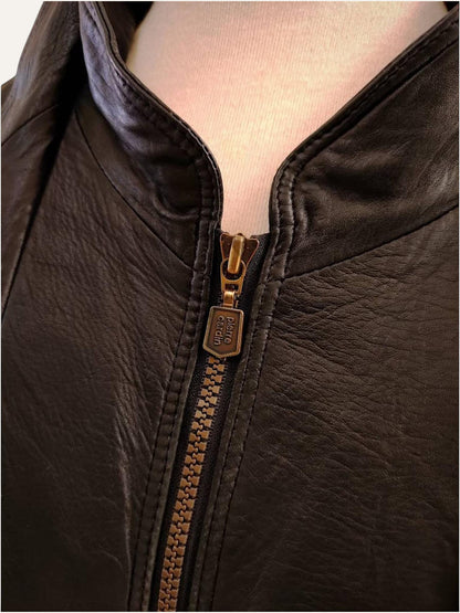 Pierre Cardin Lamb Nappa Leather Bomber