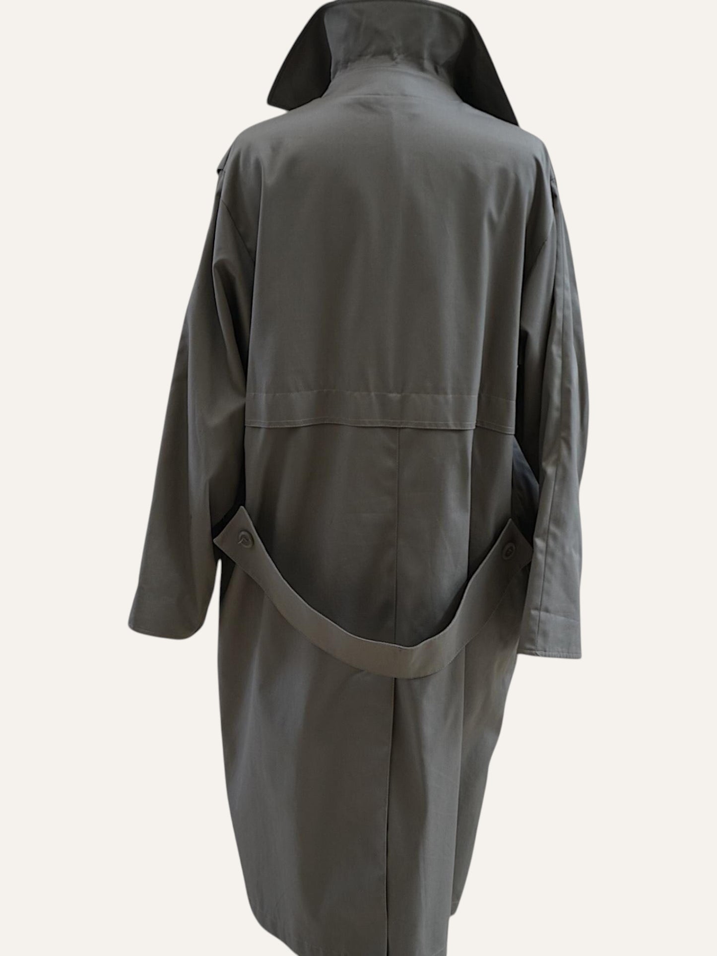 Y2K Half-Belt Trench Coat
