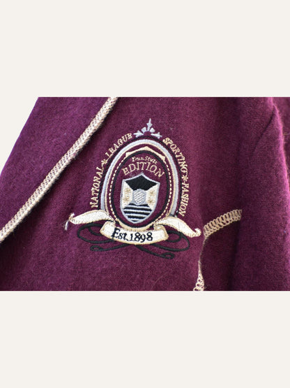 Dark Academia Wool Jacket