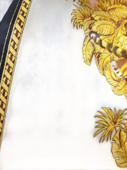 Silk Baroque Tiger Print Shirt