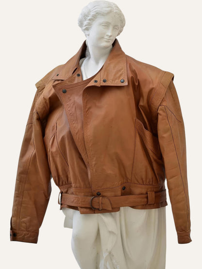 Real Leather Biker Jacket