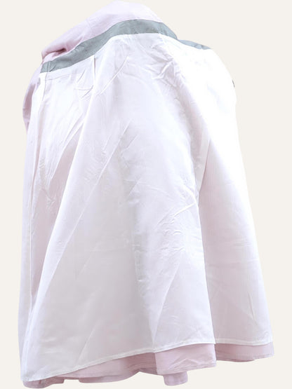 Pure Silk Crystal Bow Pleated Dress