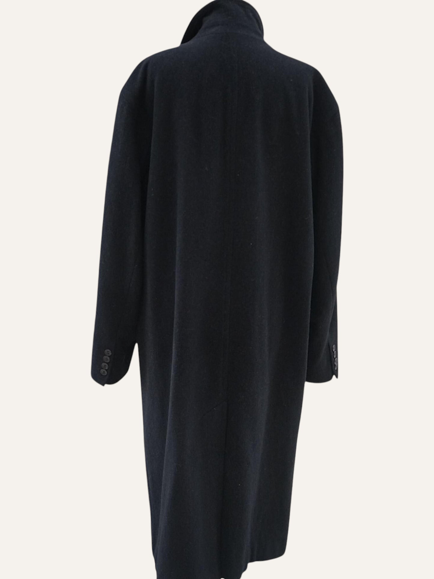 Pohland Exklusiv Wool Cashmere Double-Breasted Overcoat