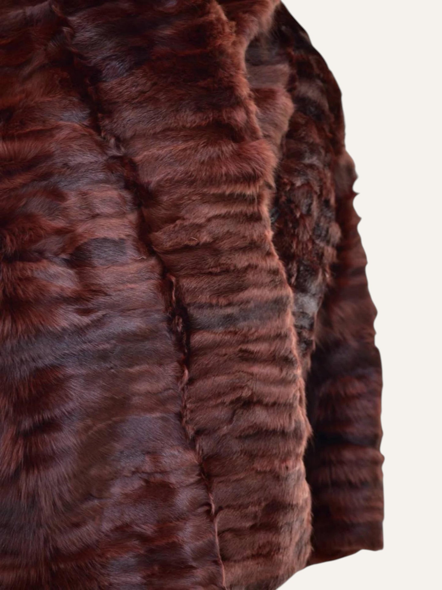 Genuine Real Fur Collar Short Jacket