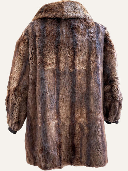 High Neck Teddy Fur Coat