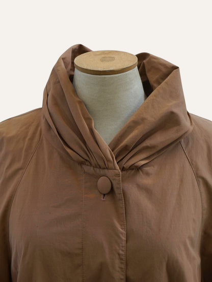 Nino Classic Germany Swing Maxi Trench Coat