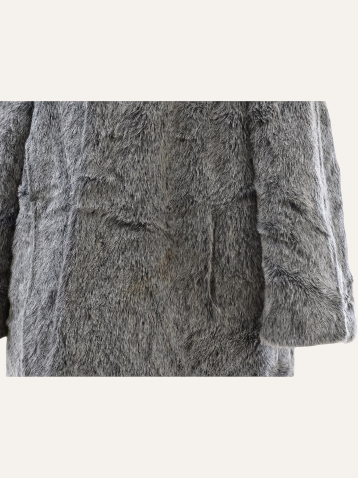 Artisan Long Hair Fur Oversized Coat