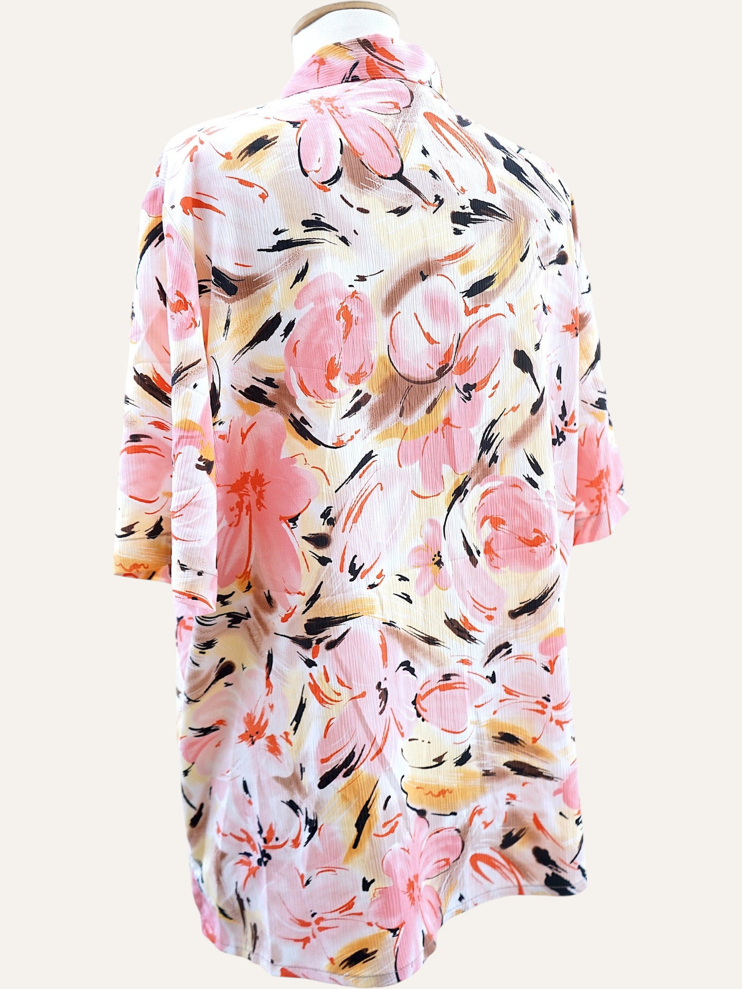 Alia Painterly Floral Blouse