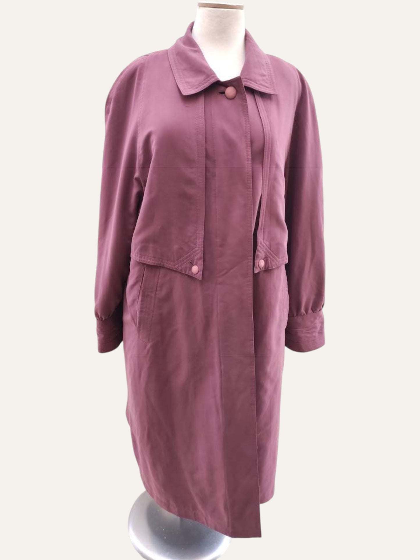 Y2K Long Trench Coat