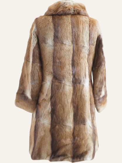Vintage Honey Fur Coat