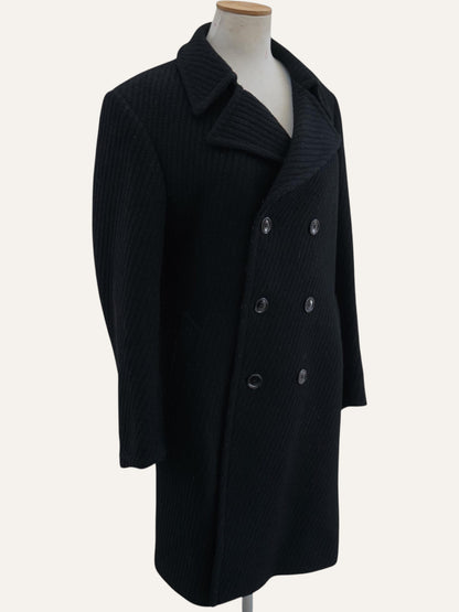 Brooklin Wool-Blend Double-Breasted Coat