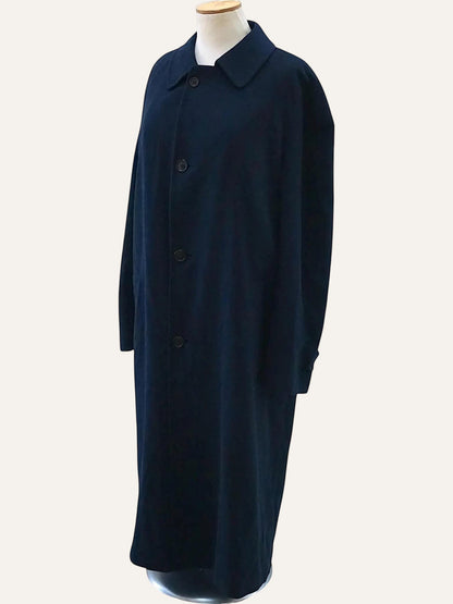 Canali x Loro Piana Cashmere & Wool Balmacaan Coat