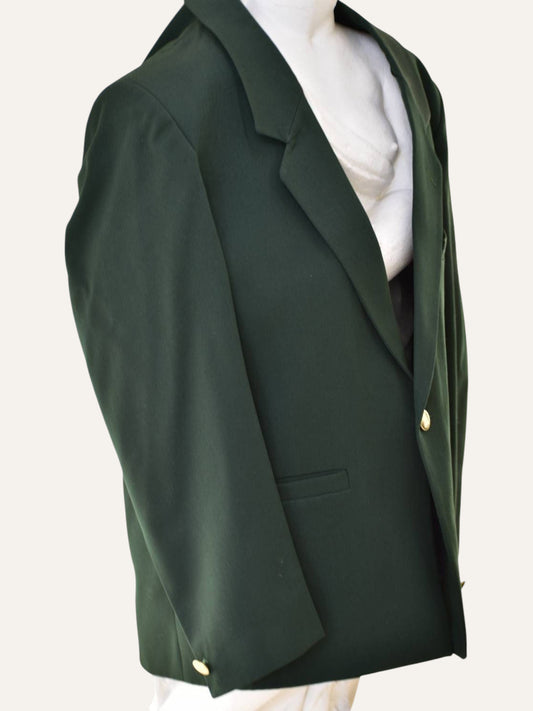 Dark Academia Cotton Blazer