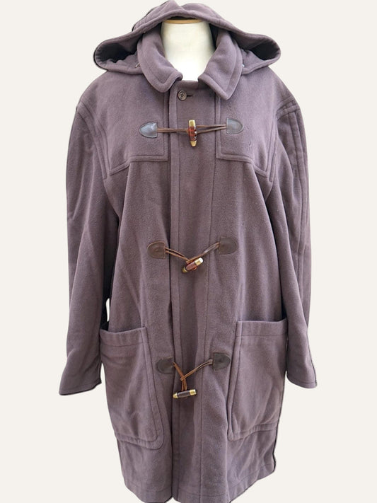 Toggle Duffle Wool Coat