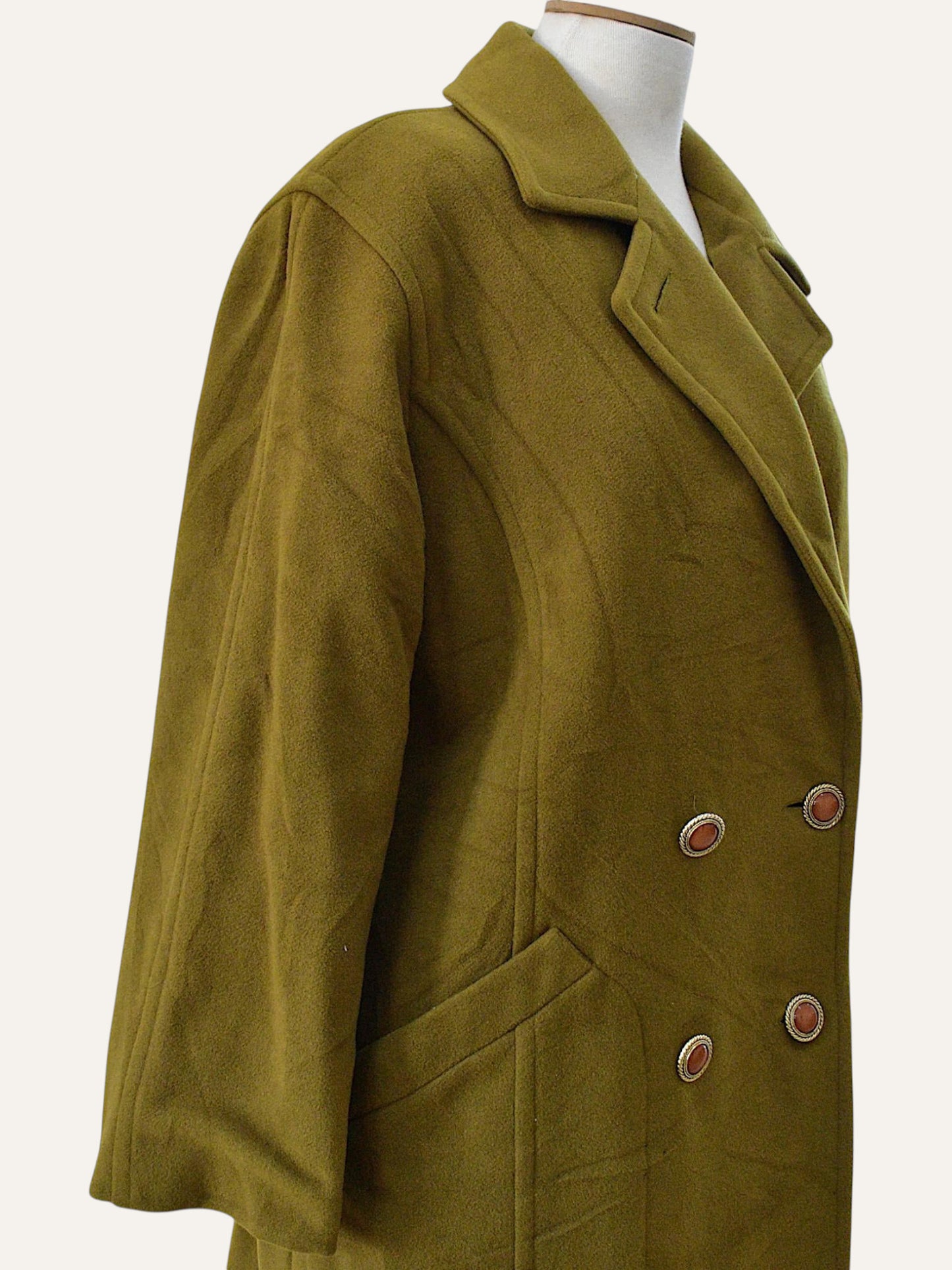 Tailored Cashmere & Wool Coat