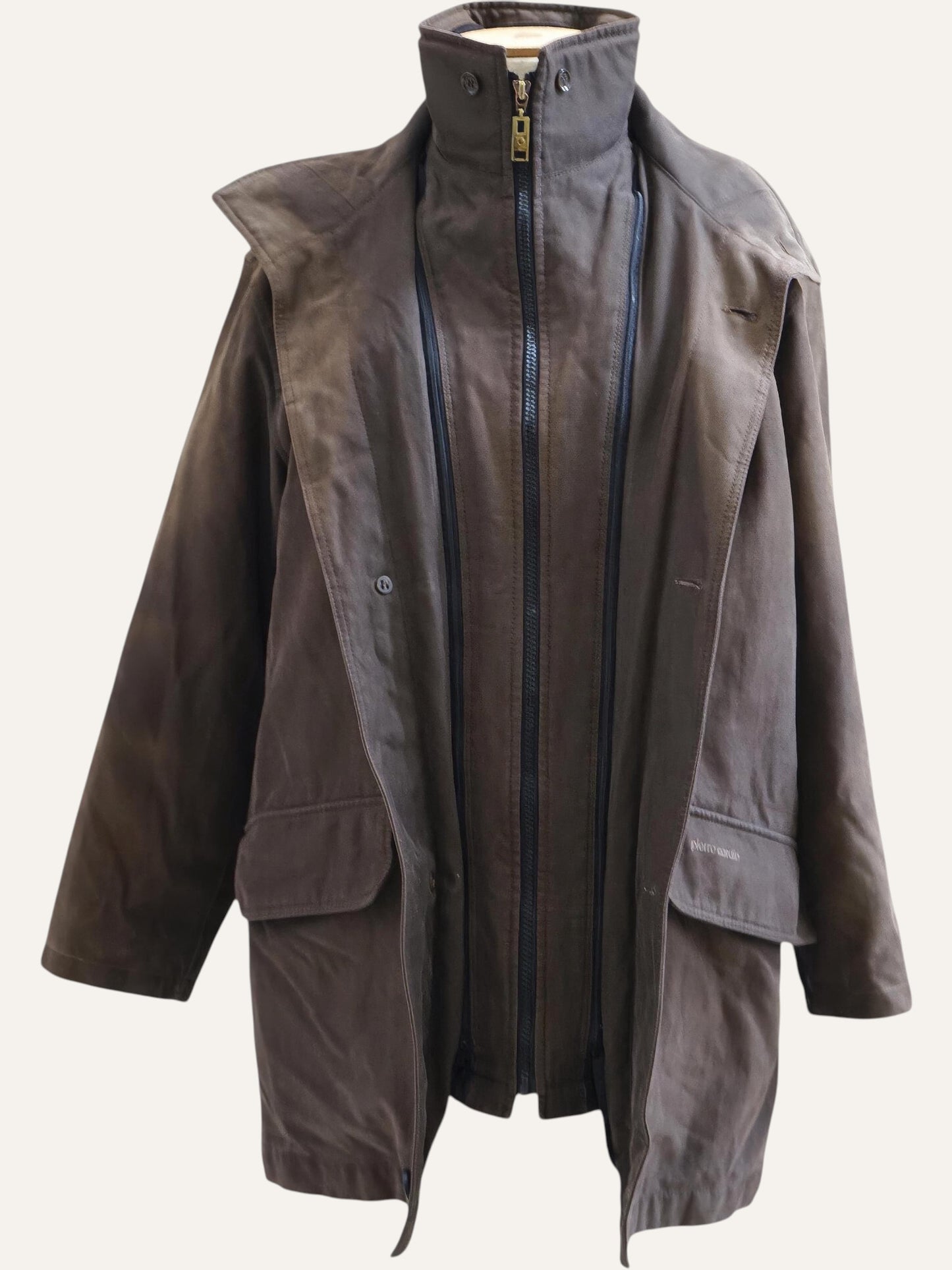 Pierre Cardin Leather Field Jacket