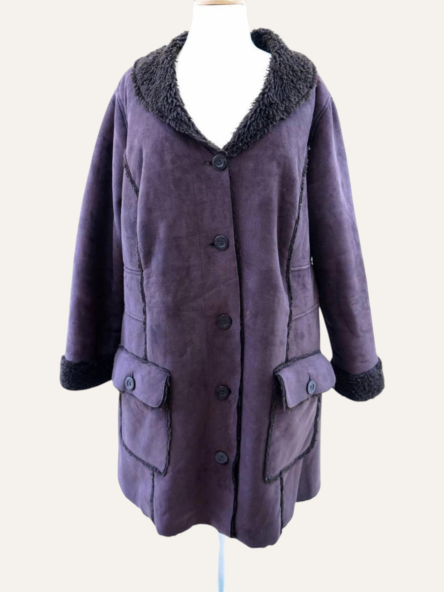 Faux Afghan Coat