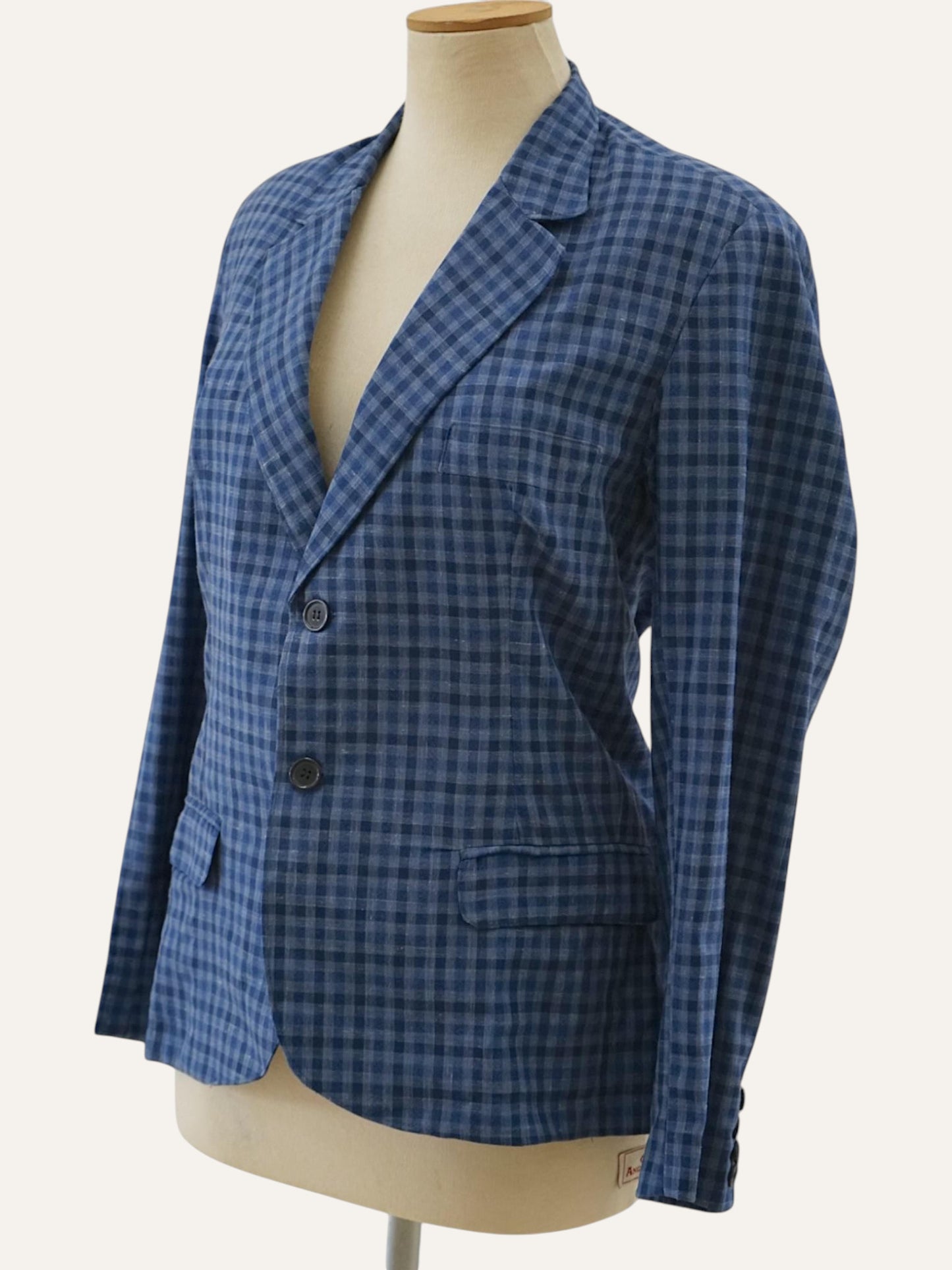 Ermenegildo Zegna Tessuto Gingham Check Blazer