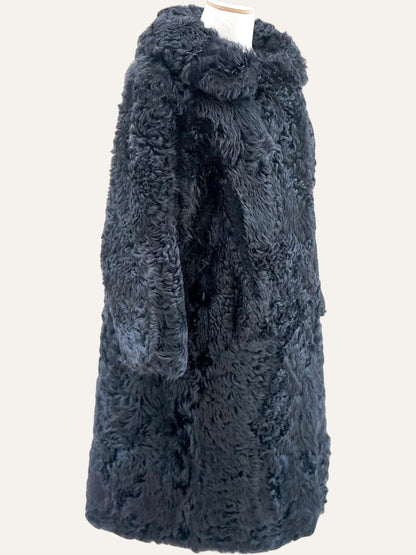 Long Hair Swakara Fur Coat
