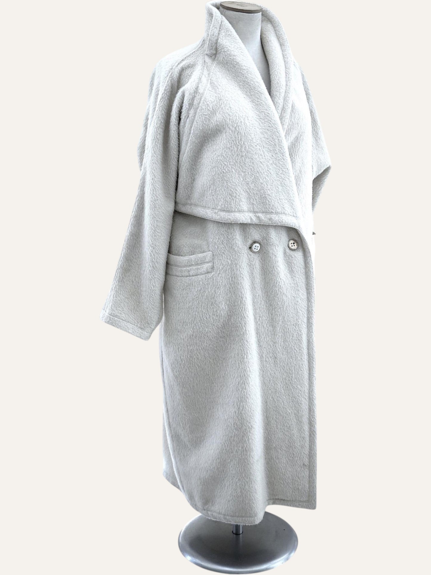Gianni Versace Alpaca & Wool Snow Coat
