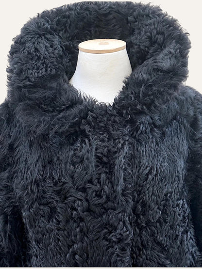 Long Hair Swakara Fur Coat
