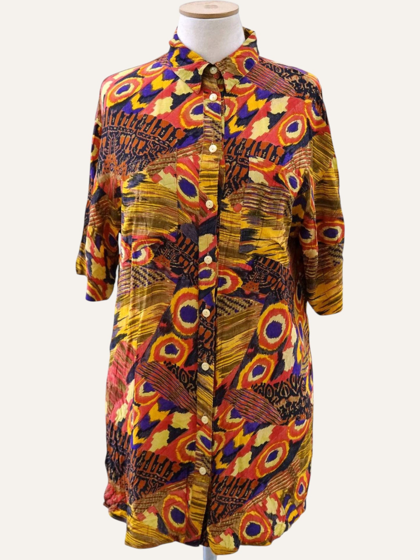 Firenze Psychedelic Cotton Shirt