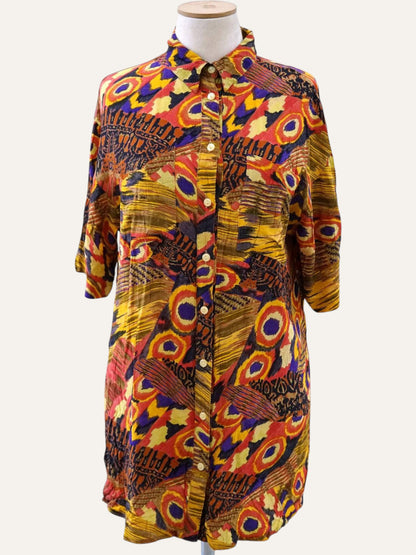 Firenze Psychedelic Cotton Shirt