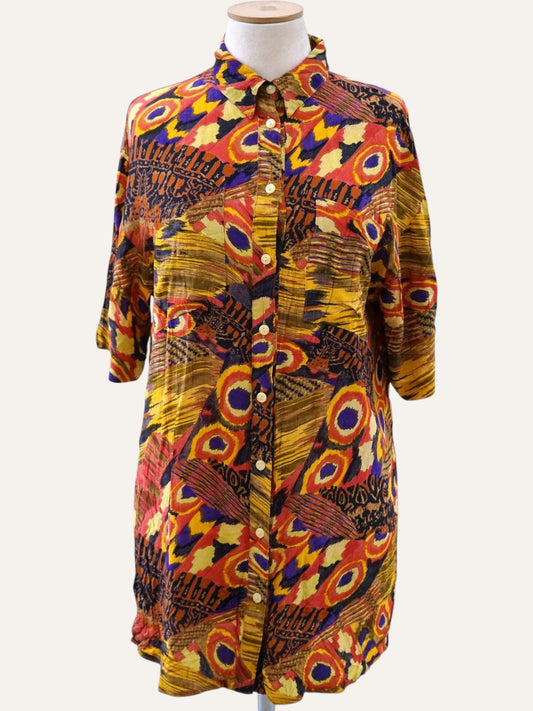 Firenze Psychedelic Cotton Shirt