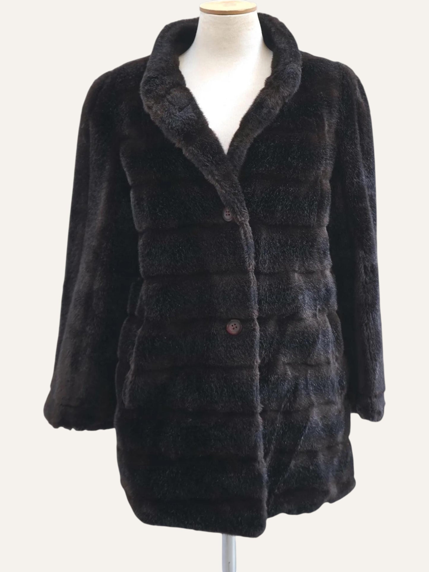 Vintage Faux Fur Coat