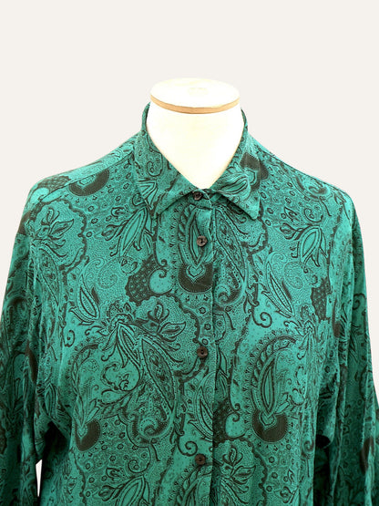 Paisley Print Blouse