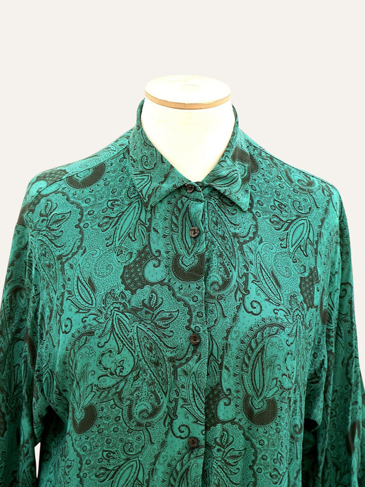 Paisley Print Blouse