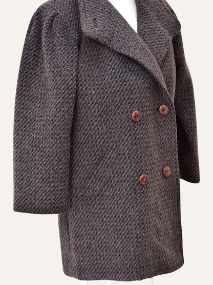 René Shaad Alpaca & Wool Coat