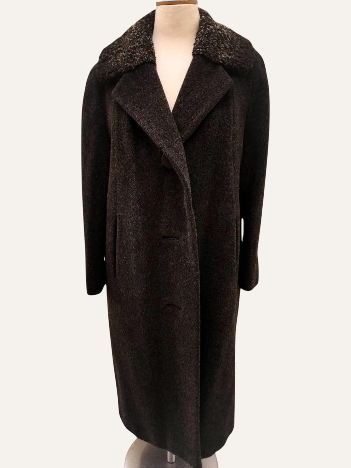 Vintage Wool Overcoat