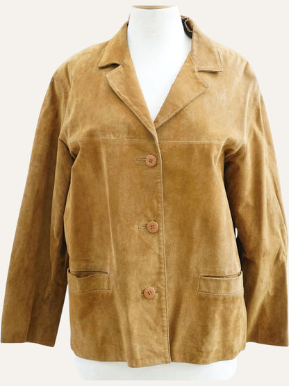 Vera Pelle Suede Leather Jacket