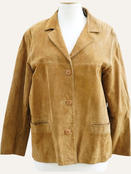Vera Pelle Suede Leather Jacket